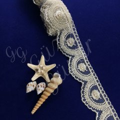 TGİT 12300-2 İnci Taşlı Tülgrek Kapiçino