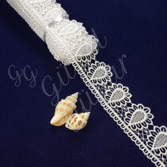 G 3061 Güpür Beyaz