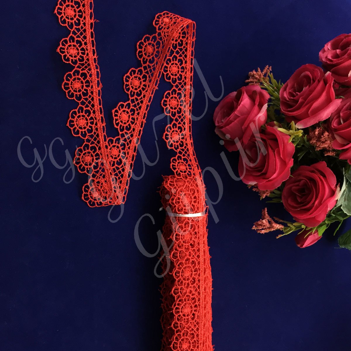 G 32270 Güpür Kırmızı