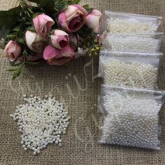 İnci Boncuk 4mm. (0,35 gr.) Krem
