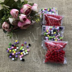 Kadife Boncuk (0.30gr.) Renkli
