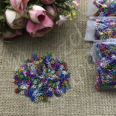 Metalize Plastik Kar tanesi Boncuk (0.30gr.)