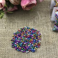 Metalize Plastik Dünya Boncuk (0.30gr.)