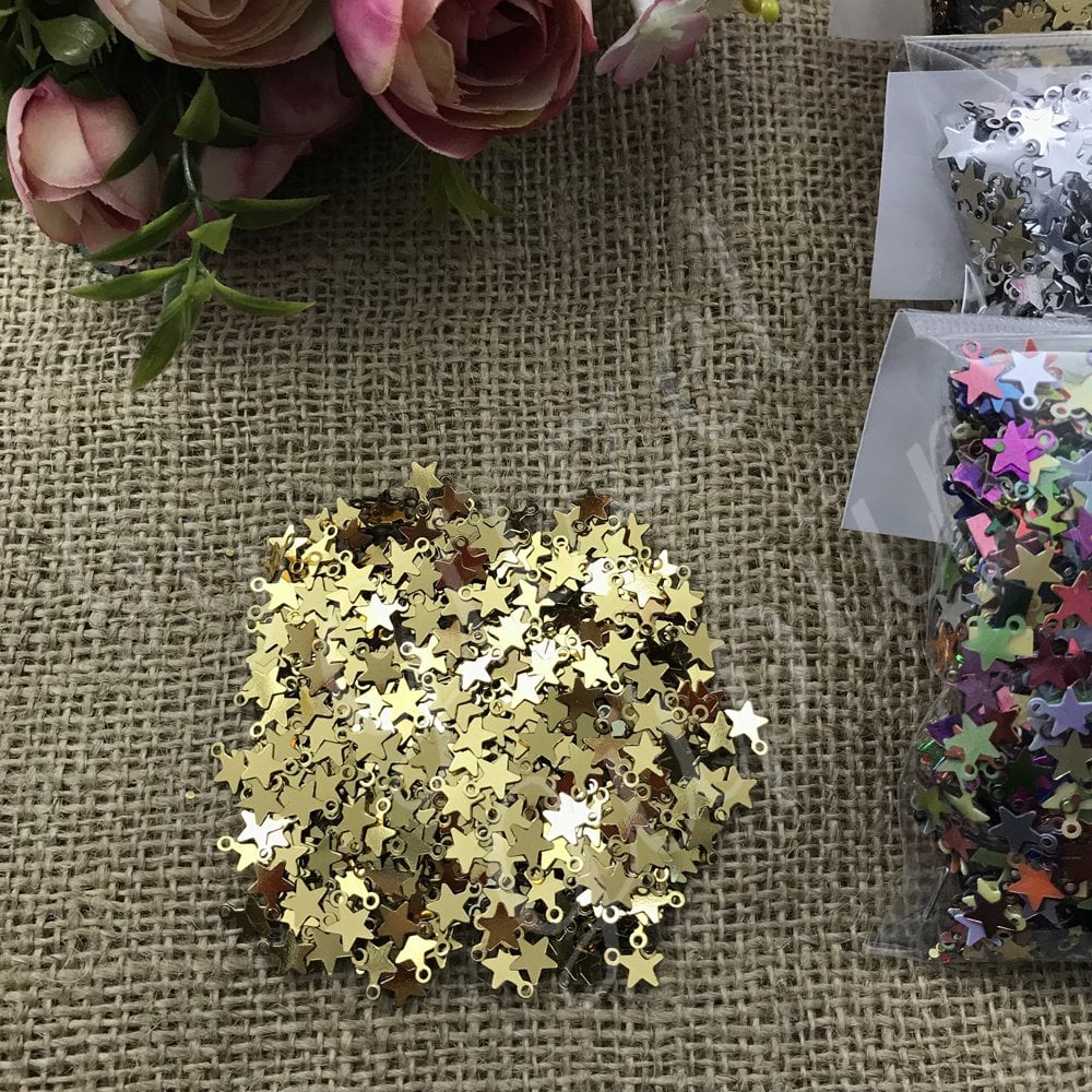 Plastik Pul Yıldız Şekli (0.30 gr.) Altın