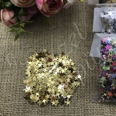 Plastik Pul Yıldız Şekli (0.30 gr.) Altın