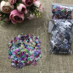 Plastik Pul Delikli Yıldız Şekli (0.30 gr.) Renkli