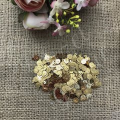Plastik Pul Küçük Tuğra Şekli (0.30 gr.) Altın