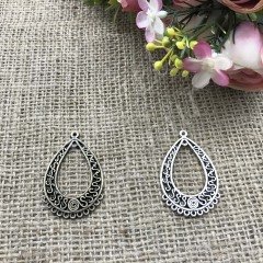 Su Damlası Küpe ve Kolye Ucu